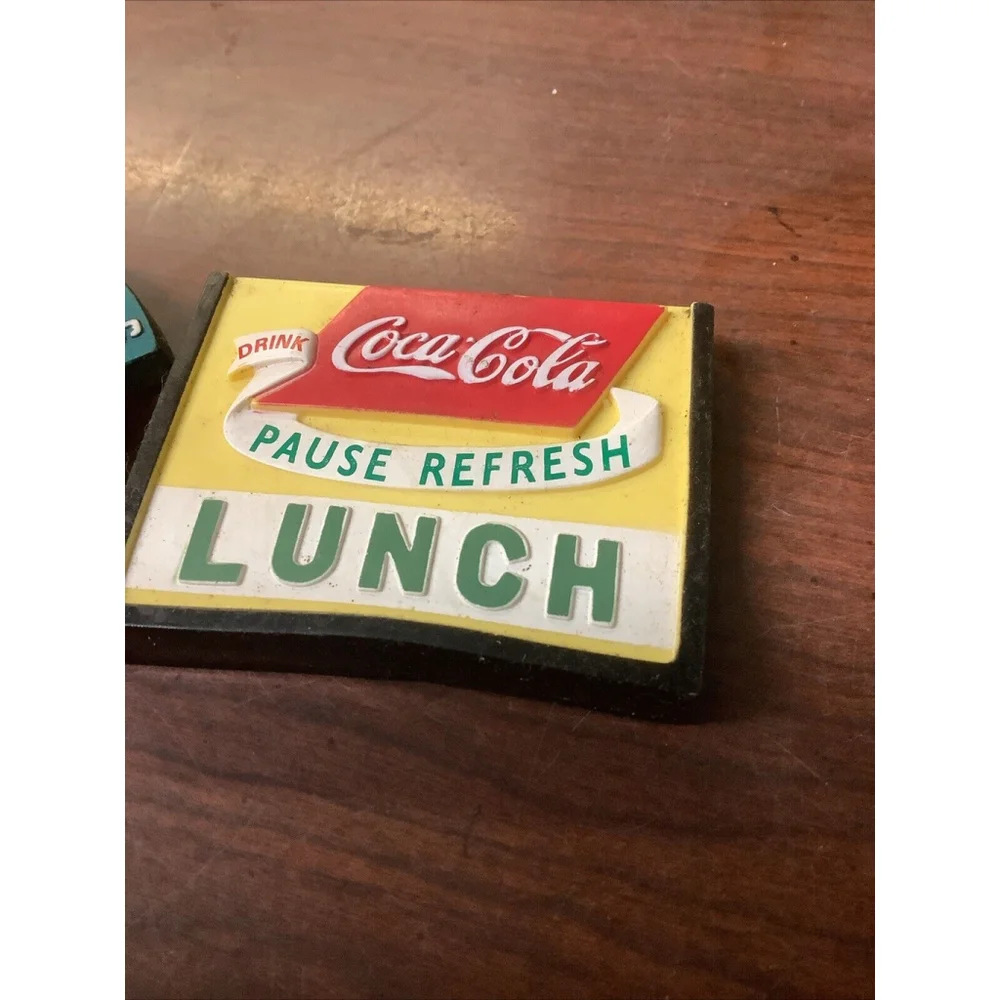 Vintage Coca Cola Refrigerator Magnets Advertising Retro Style Bottle